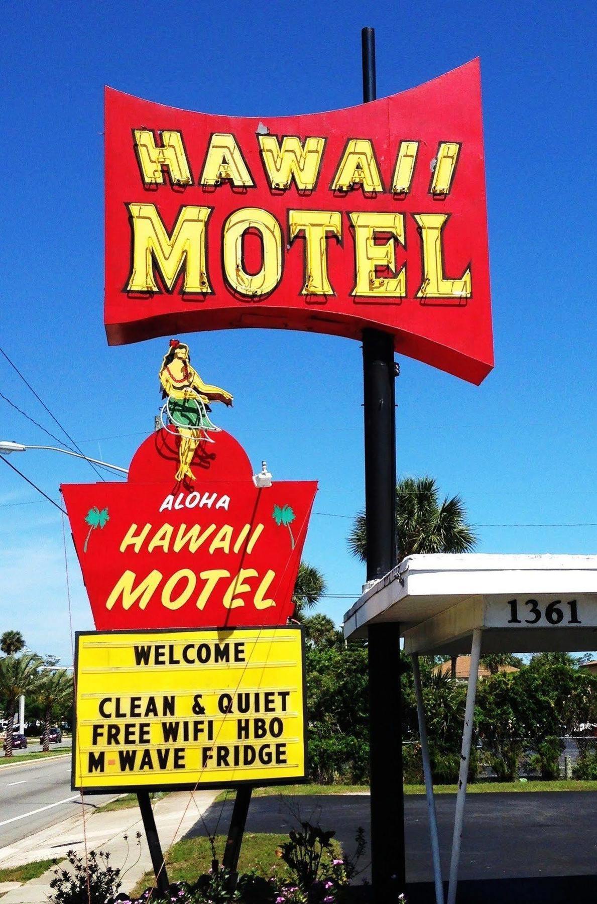 Hawaii Motel Дейтона-Бич-Шорс Экстерьер фото